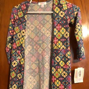 Lularoe sariah girls cardigan